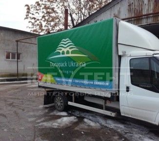 Тент грузовой на "Dunapack Ukraina"